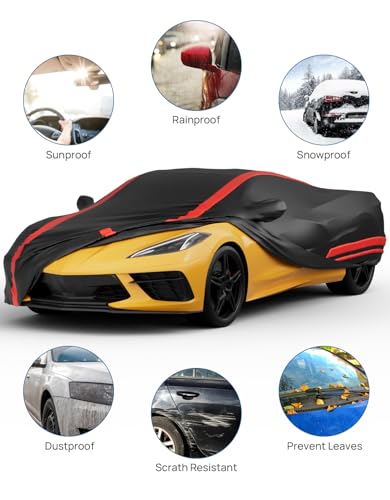 Image of JOYTUTUS Car Cover for 2020-2026 Corvette C8 Stingray Z06 Z51