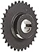 Martin Roller Chain Sprocket, Bored-to-Size, Type B Hub, Single Strand, 50 Chain Size, 0.625" Pitch, 32 Teeth, 1.75" Bore Dia., 6.721" OD, 3.25" Hub Dia., 0.343" Width