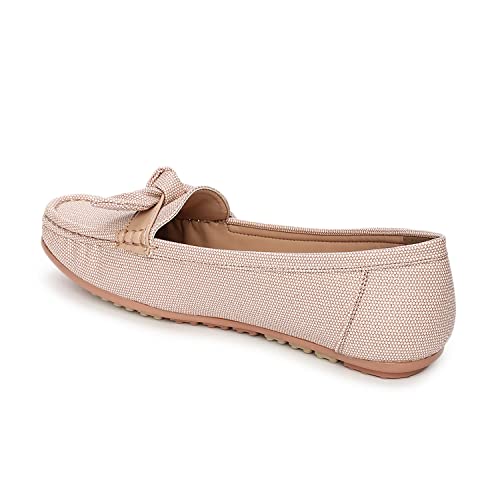 Image of Marc Loire Women Soft Comfortable Anti Slip Flats Loafers for Casual & Office Wear