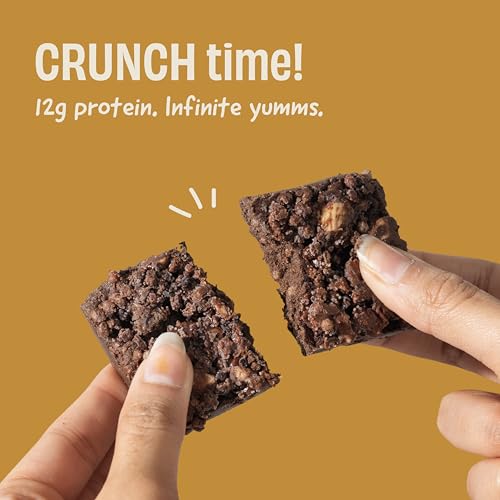 Image of The Whole Truth - Super Crunchy Mocha Millet Protein Bar 12G | Pack of 6 x 55g | Cleanest Snack Ever | No Refined Sugar | Real Coffee Real Cocoa | Perfect On the Go Snack