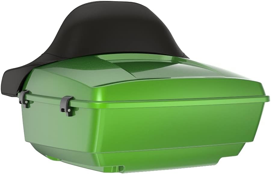 US Stock Advanblack King Tour Pack, Black Mount Bracket & Top Luggage Rack Fit for 2009-Later Harley Touring, Road Glide, Street Glide Special, Road King, Electra Glide (Radioactive Green) 10 41YulY+U1fL. AC SL1000