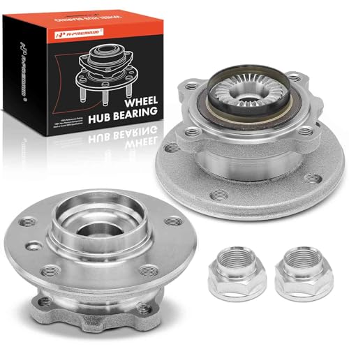 A-Premium 2 x Front Wheel Bearing and Hub Assembly Compatible