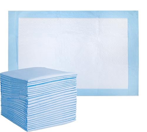 50 x ALIA 40 x 60 cm | Disposable Incontinence Bed Pads | Underpads Bed Mats Mattress Protectors Incontinence Pads| Adults & Elderly Sofa & Chair for Children Toddlers Babies | 1 Box of 50