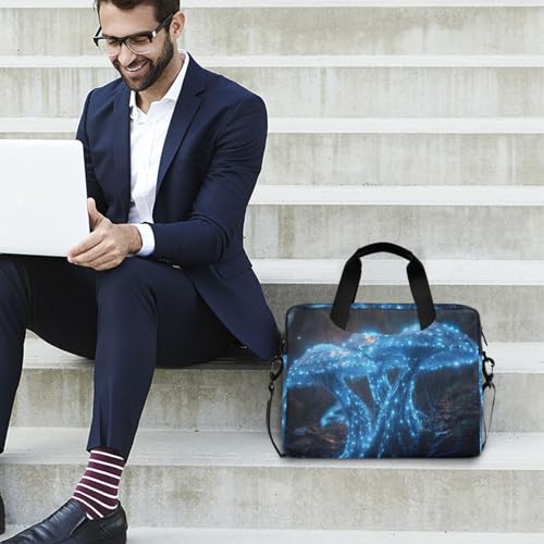 Funda para portátil Alaza Mushroom Blue 13-15.6 pulg miniatura 3
