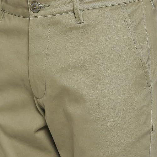 Image of Being Human Black Slim Fit Chinos for Men Clothing