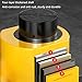 Hydraulic Cylinder Jack 50 Ton Capacity, 6 Inch Stroke, Portable Power Tool for Industrial Lifting and Construction Projects