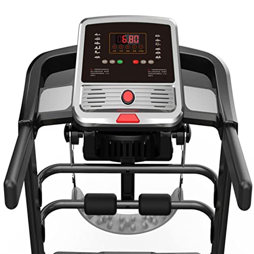 Image of Treadmill Walking Black Or Silver Gray Home Fitness Foldable Silent Treadmill