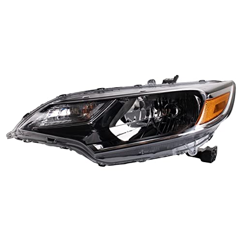 Image of TRQ Driver Side Headlight Assembly Halogen Compatible with 2018-2020 Honda Fit EX EX-L LX Sport HO2502186
