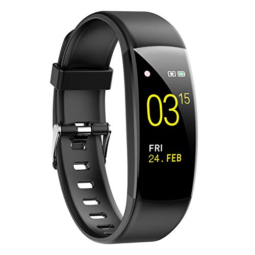 Zwirelz Pulsera Actividad Inteligente Smartwatch Fitness Tracker Impermeable IP67 con Monitor de Sueo Podmetro Pulsmetro para Mujer Hombre Nios con iOS y Android