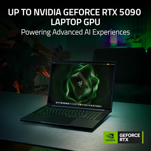 Image of Razer Blade 18 (2026) Gaming Laptop - NVIDIA GeForce RTX 5080 Laptop GPU, Intel Core Ultra 9 290HX, 18 inch UHD+ 240Hz / FHD+ 440Hz Dual Mode Display, 32GB DDR5 RAM, 1TB SSD, Wi-Fi 7, TB5, Windows 11