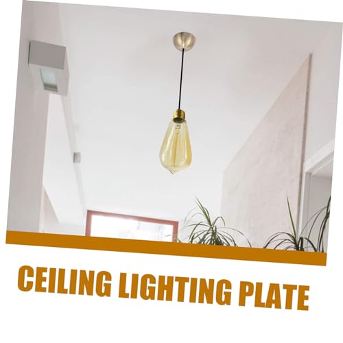 Plafonnier canopy LED support de suspension en acier durable x4 - 3