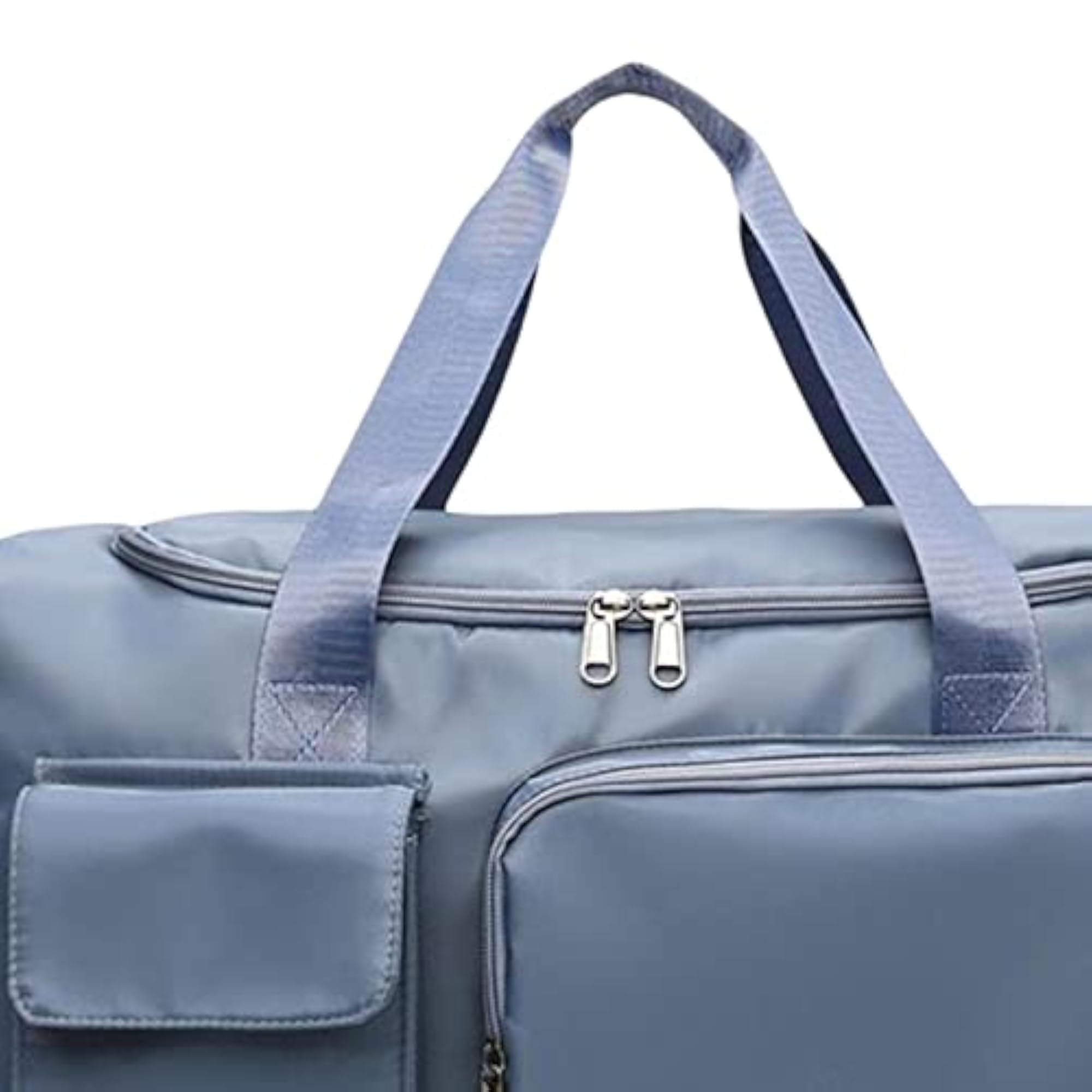 Waterproof Blue Sports Duffel Tote Handbag