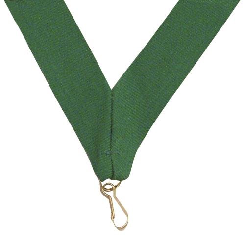 Trophy 10 x Green Medal Ribbon (MR21) - Cotton, Synthetic, Award Ceremony, Formal Events