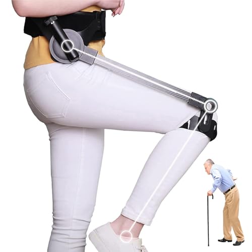 Ergonomic Power Walking Aid,Stroke/Hemiplegia Rehabilitation Trainer,Mobility Support for Hiking/Travel(Medium/Right)