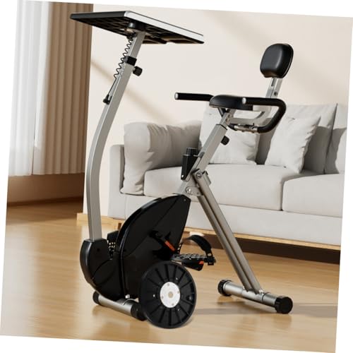 Polea de correa para bicicleta estática con transmisión fluida Abs negro 7