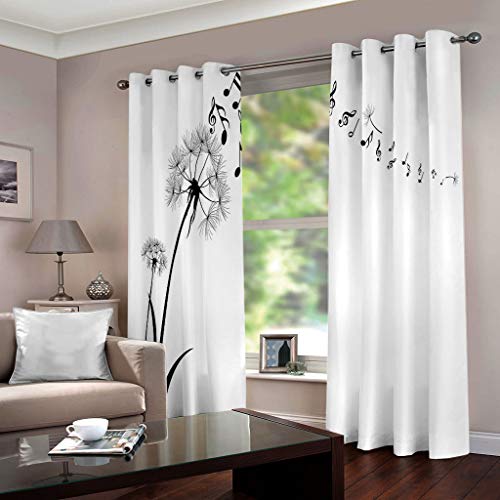 Rideau occultant isolant avec protection anti-UV pour la maison