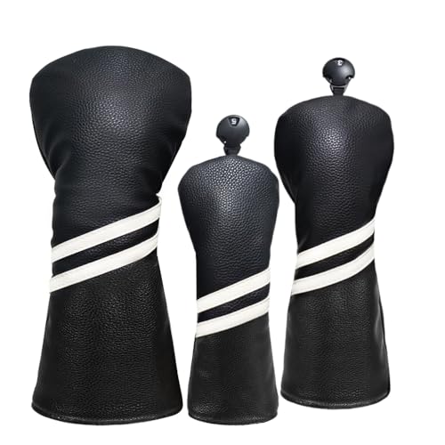 Housses de protection club de golf universelles Scott Edward en cuir PU imperméable