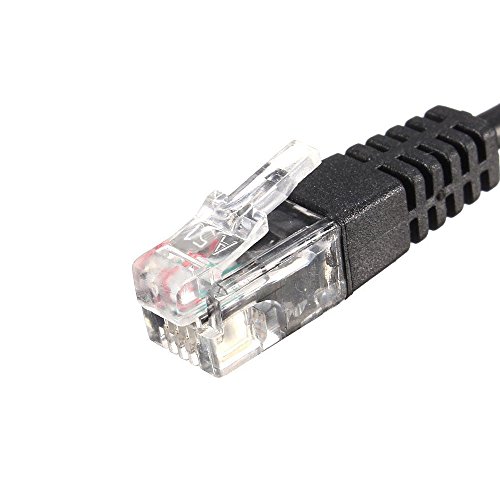 CentBest 3,5 mm auf RJ9 RJ10 Kabel PC Headset Telefon Kopfhörer Adapterkabel Konverter für Avaya 1600 9600 SNOM Yealink Telefonen