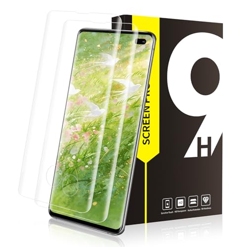 Bodyguard 2 Stück Schutzfolie für Panzerglas für Samsung Galaxy S10 Plus Ultra-Klar 3D Vollständige Abdeckung Anti-Kratzer Samsung S10 Plus Schutzglas Luftblasenfreie Installation Glasschutzfolie