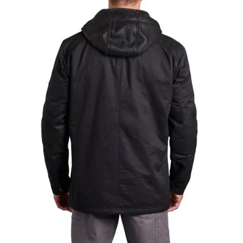 GIRRI Men's Cotton Casual Jacket Hooded Lightweight coat Waterproof Outerwear2