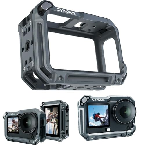 For DJI Osmo Action 6Ή JP[W y A~ Jیt[ NCbN[X ETMP[W R[hV[}Egt 1/4lWt for DJI Osmo Action6 ANVJp ANZT[