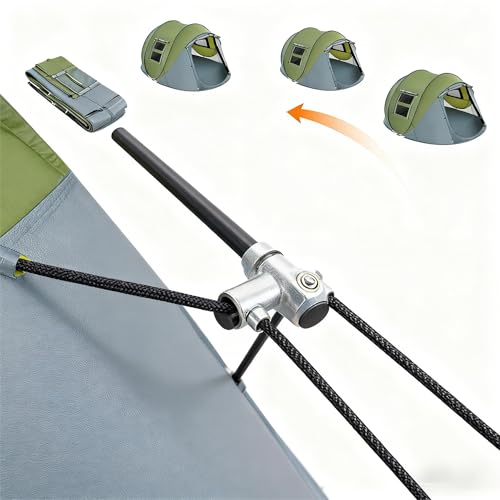 Carpa de camping 4 personas FAB BASED impermeable y fácil montaje miniatura 5