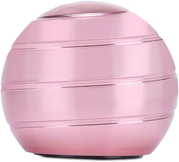 Kinetic Spinning Desk Toy Optical Illusion Rotating Ball Office Stress Metal Ball Toys for Stress Relief,Anti-anxiety,Focus-concentration Stress Relief Gift for Kids Adults 45mm