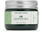 The Body Shop Aloe Soothing Crème de jour pour la peau sensible & Crème naturelle du visage 48hr Hydratation, 50ML
