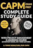 CAPM Exam Prep Complete Study Guide (Human Authored): With Project Management E-Learning Course and 1650 Practice Q&A (Certified Associate in Project Management)