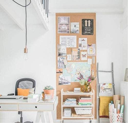 Rotolo Di Sughero, 8 X 0,5 M, Spessore 4 Mm, Isolamento Termico E Isolamento Acustico Per Pavimenti E Pareti, Perfetto Per Il Fai Da Te E La Decorazione, Sughero Da Parete, Piastra In Sughero - 5