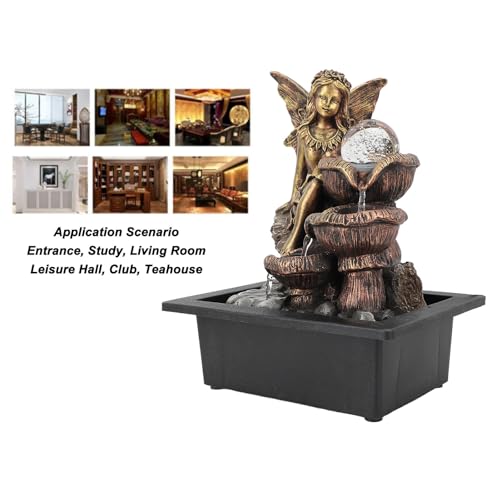 Mini fontaine cascade LED USB pour la décoration du salon