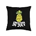 Christmas In July Pineapple Xmas Tree Summer Men Women Kids Throw Pillow
