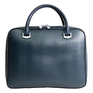 Dom Teporna Italian Business Bag, Small, Men’s B5 Briefcase, Mini Briefcase, Cowhide Leather, Binal Leather, Lightweight, Thin, Compact, Storage, Durable, Tablet File