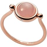 Farbe: Roségoldfarben Fossil Damen-Cocktailring Edelstahl roségoldfarben JF03675791