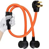 TAUSOM 3 Prong Dryer Splitter 30A, NEMA 10-30P Male to (2) 10-30R Female Receptacle Y Adapter...