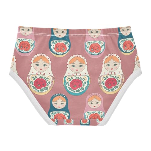 Colorful Nested Russia Dolls Toddler Girls's Underwear 2T 202c12332
