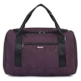 【20L Capacité & Multiples poches】--- Le compartiment principal est assez grand pour contenir 2 à 3 jours d'affaires de voyage. À l'intérieur, vous trouverez une poche zippée dédiée et le porte-clés fourni. Il y a une poche zippée à l'avant qui offre un accès rapide et pratique à vos objets, comme votre iPad, votre carte d'embarquement, votre carte d'identité ou votre passeport.
