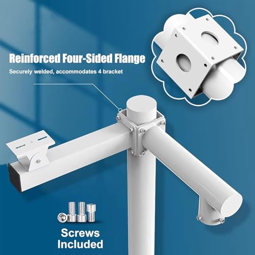 Support caméra sécurité extérieur résistant intempéries et durable - 6