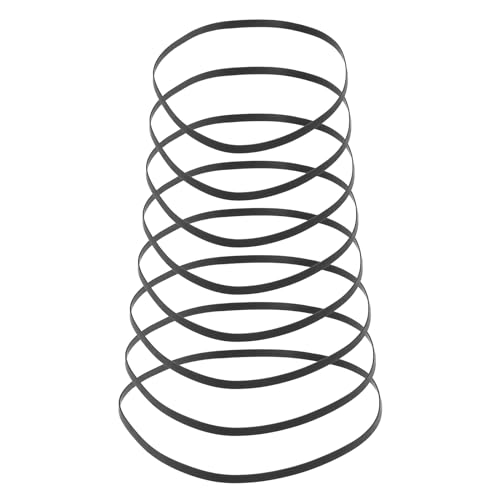 LT Easiyl 100pcs 3mm Width Recorder Rubber Belt 40-135mm Mix Flat Cassette Tape Machine Belt Repair Assorted Belt for Recorder Walkman Repeater DVD Drive