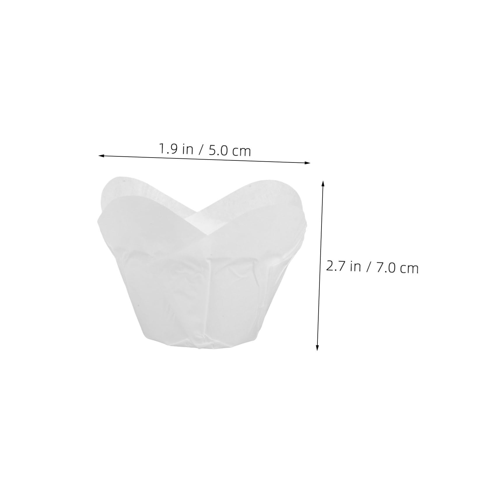 200 Moldes Para Muffins Resistentes A La Grasa Moldes De Papel Para Cupcakes