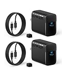 Anker 45W USB C Charger Block, PPS Fast Charger with USB-C Cable for iPhone 17/16/15 and More Series, iPad, Galaxy S24 Ultra (2-Pack 5 ft Cable Included)