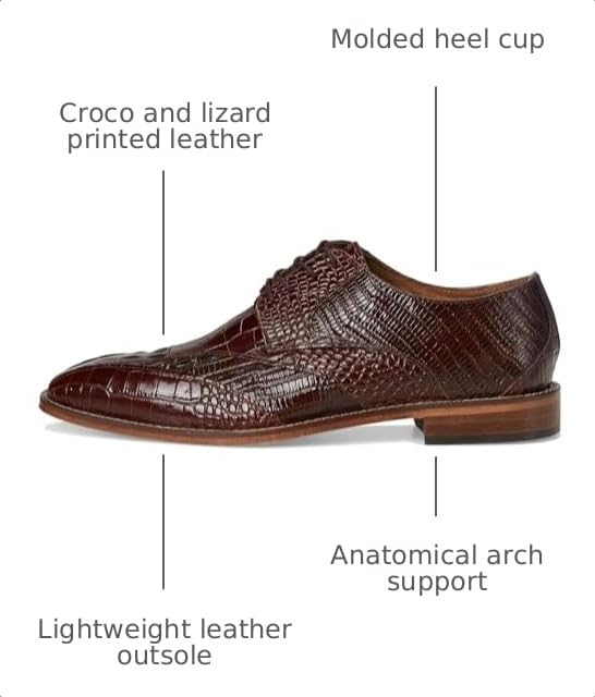 Image of Stacy Adams Tristano Bike Toe Lace-Up