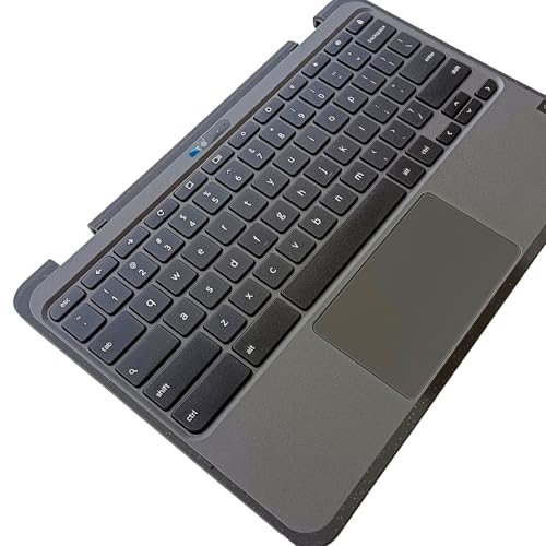 Replacement for Lenovo Chromebook 300E 3th Laptop Upper Top Cover Case Palmrest US Keyboard Touchpad Assembly Part with WFC 5M11C94763 Black (LTE) by YLPCSY - Image 5