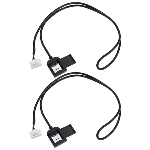 VGOL Adaptador de Ranura para Tarjeta SIM con Cable de 20 Pines Compatible con A ndroid Multimedia GPS 4G