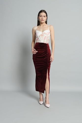 Vaararo velvet skirt – image 6