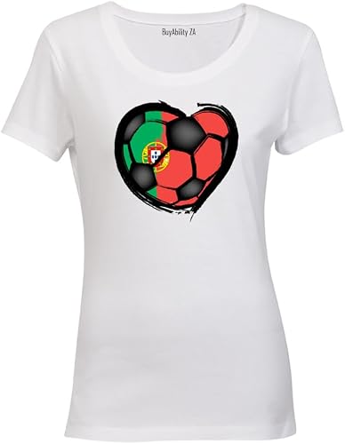 Portugal - Soccer Inspired - Ladies - T-Shirt