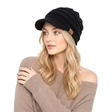 C.C Ribbed Hat With Brim