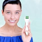 Derma Roller for Face and Body - Angel Kiss 4 in 1 Titanium Microneedling Roller Kit Micro Needle Microneedle Roller, 300 and 720 Needles 0.25mm,1200 Needle 0.3mm, Microdermabrasion Roller Men Women - Image 4