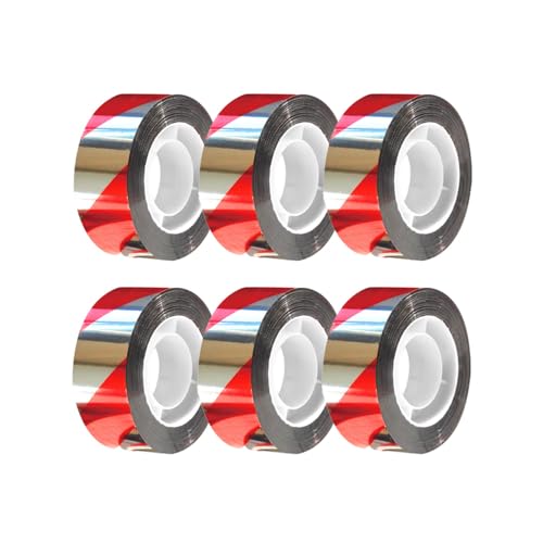 ANSAIRUI ���悯�e�[�v ��24mm X 50m 6���Z�b�g PET ���ʍ����˃^�C�v ���Q�΍� ���ŗh��Č��Ƌ������𔭐� �����񂹕t���Ȃ� ����Ŕj��ɂ��� �h�� �ό� �ώ��O�� ���O�Ή� �ʎ��� �_�n �� �ƒ�؉� �r�j�[���n�E�X �x�����_ ��