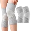 JOOTUEPO Knee Support, Tutore Ginocchio, 2 pezzi Ginocchiera in bambù, Ginocchiere Compressione per Uomini e Donne, Supporto per Artrite,Dolore alle Articolazioni,Lesioni dei Legamenti
